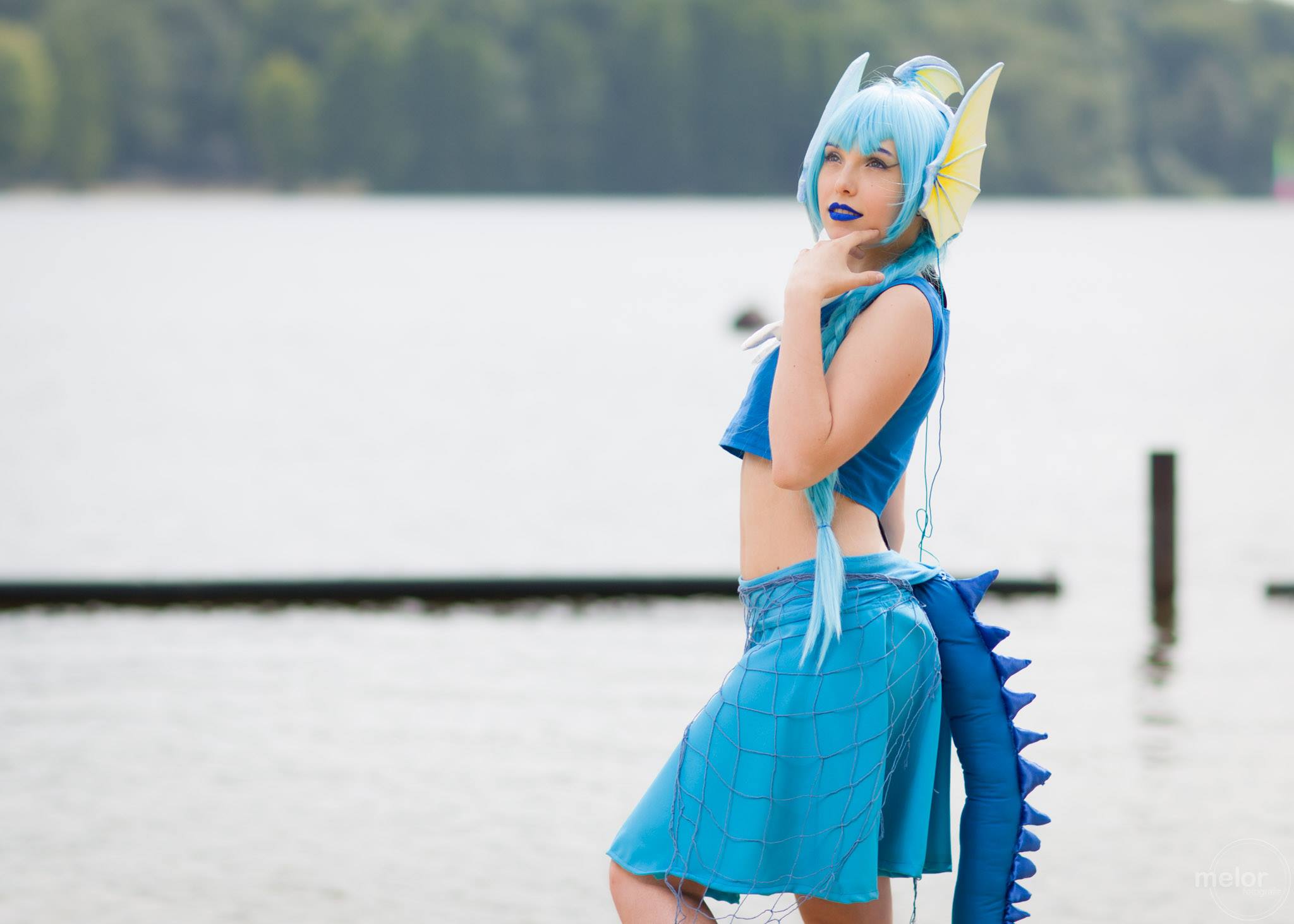 Miko from Kamiko Cosplay – Vaporeon / Aquana – Pokémon