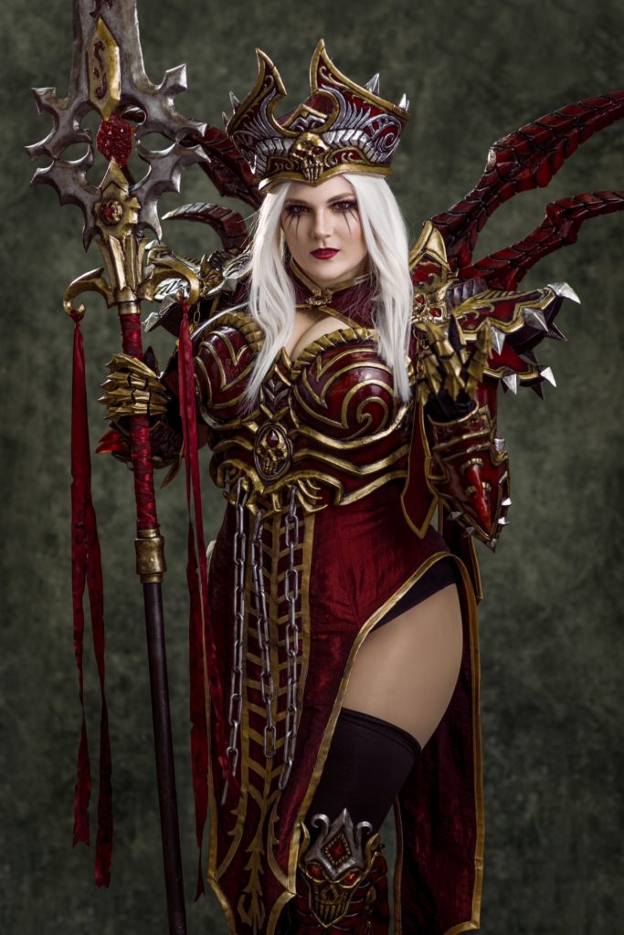 Thaja Cosplay – Dark Inquisitor Whitemane – Project Ebonblade (Zach Fischer Design)
