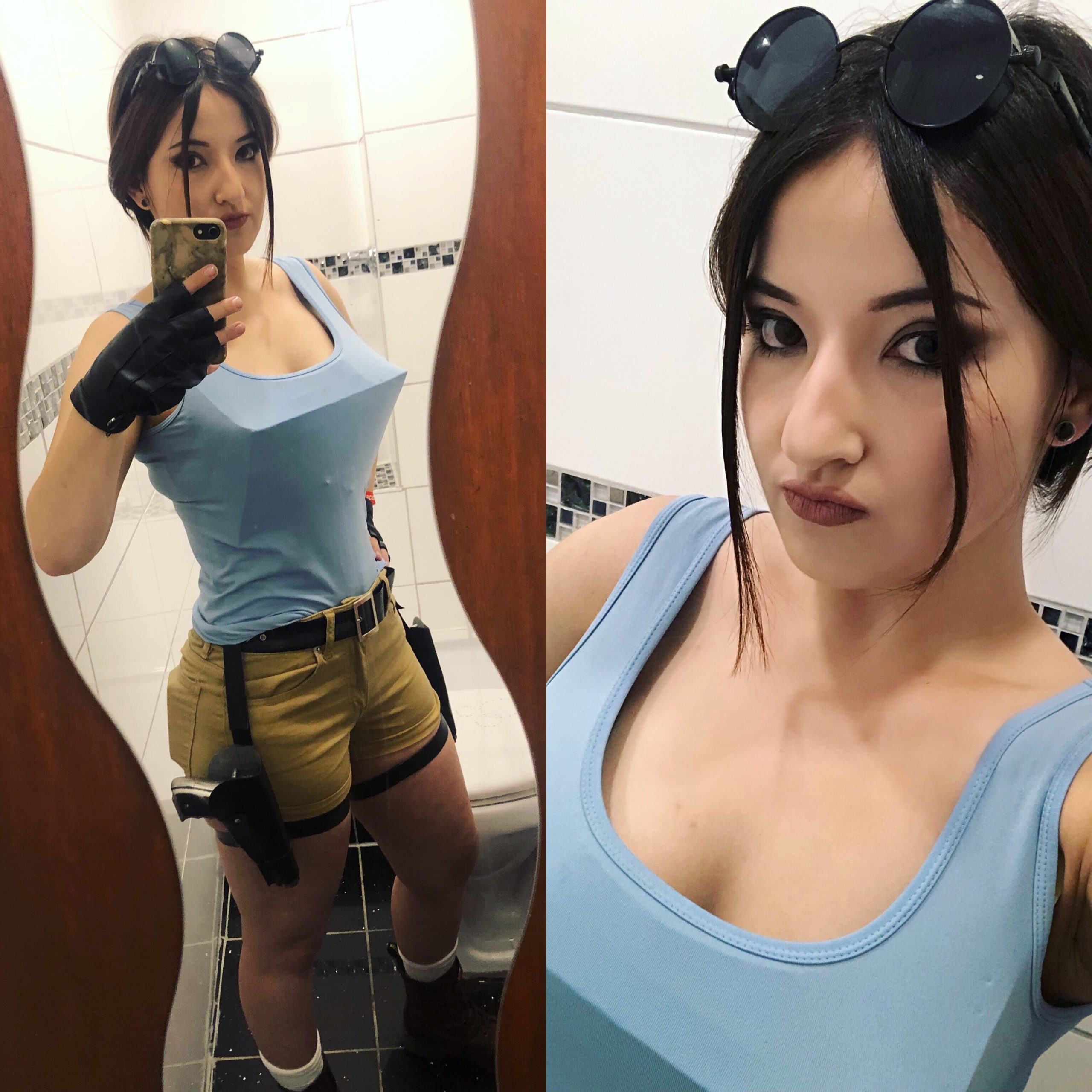 Vess Cosplay – Lara Croft (Polygon) – Tomb Raider 1996