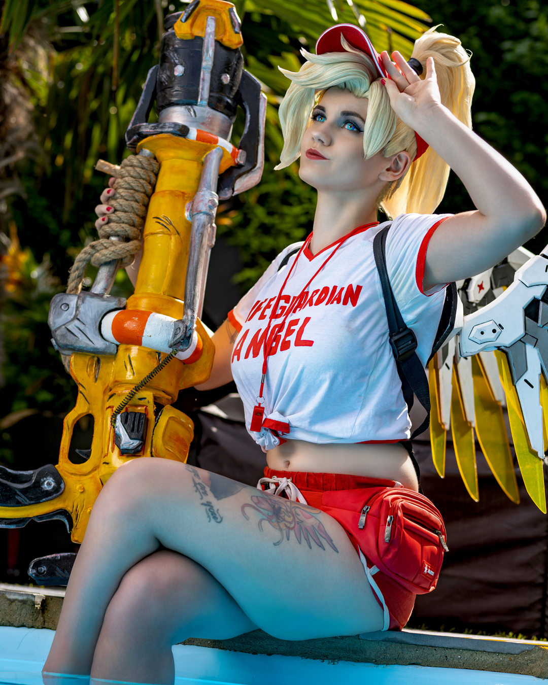 DizzleChan – Lifeguard Mercy – Overwatch