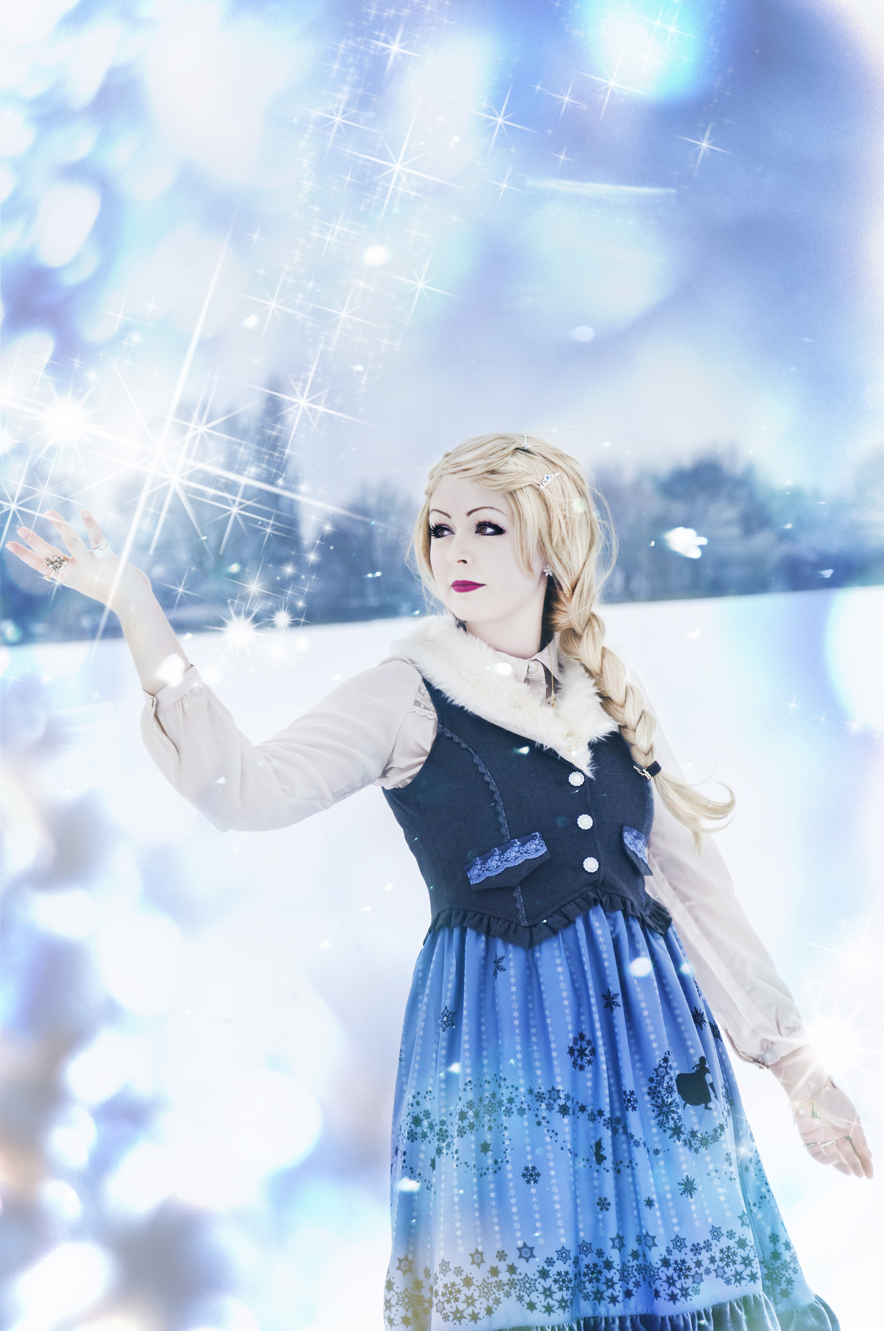 GZMID038 – Elsa (Axes femme dress) – Frozen