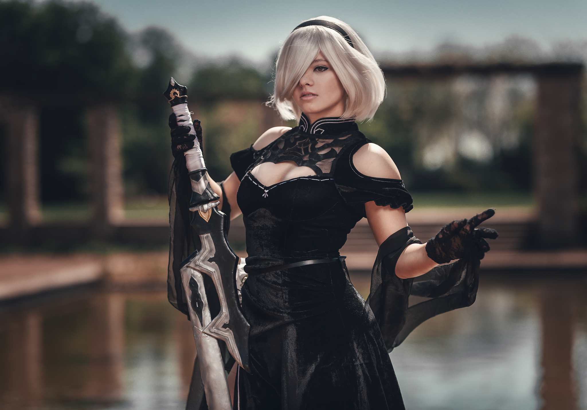 Rudana Cosplay – Cheongsam 2B – Nier Automata (Fanart)