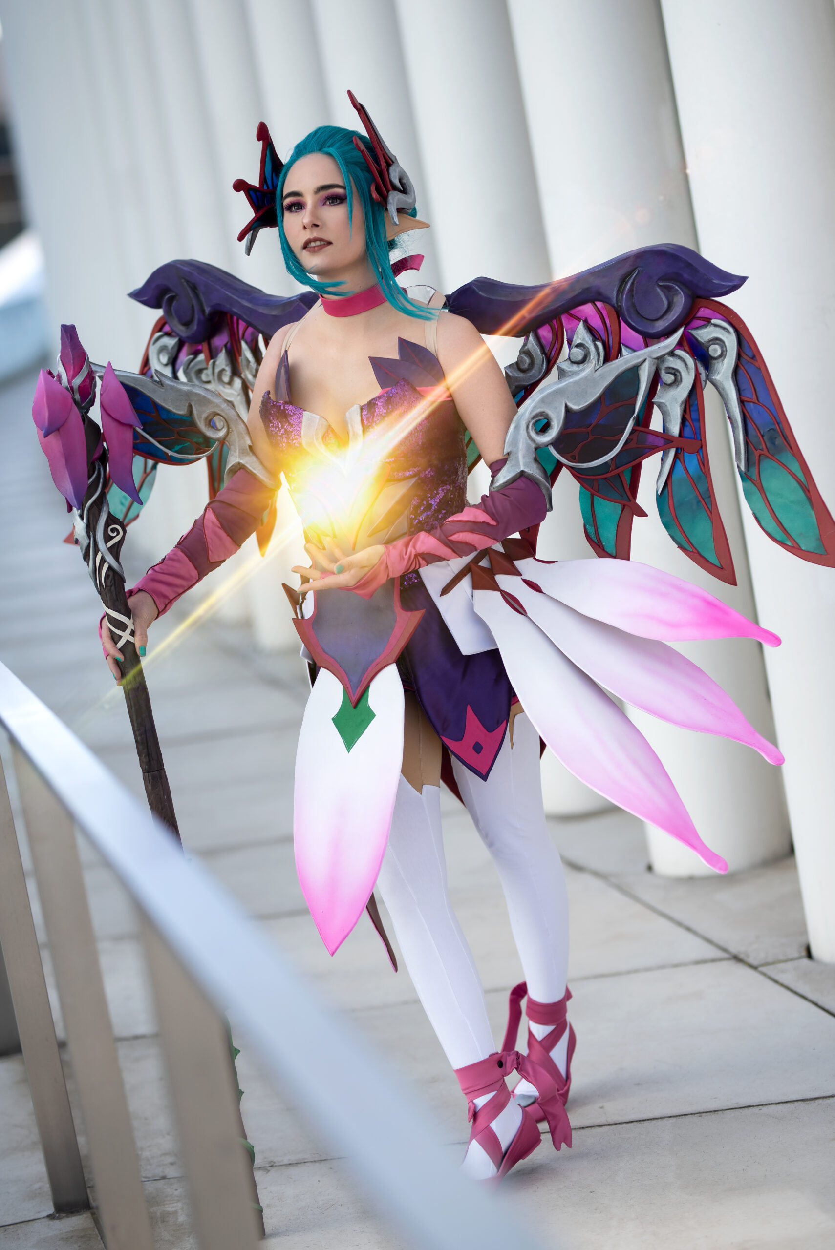 RainbowRaven – Sugar Plum Mercy – Overwatch