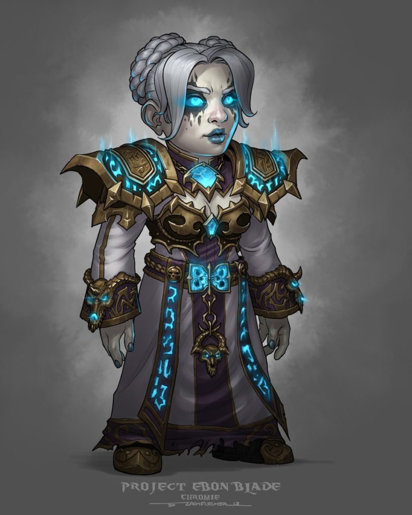 Icha Arts – Ebonblade Chromie – Project Ebonblade by Zach Fischer