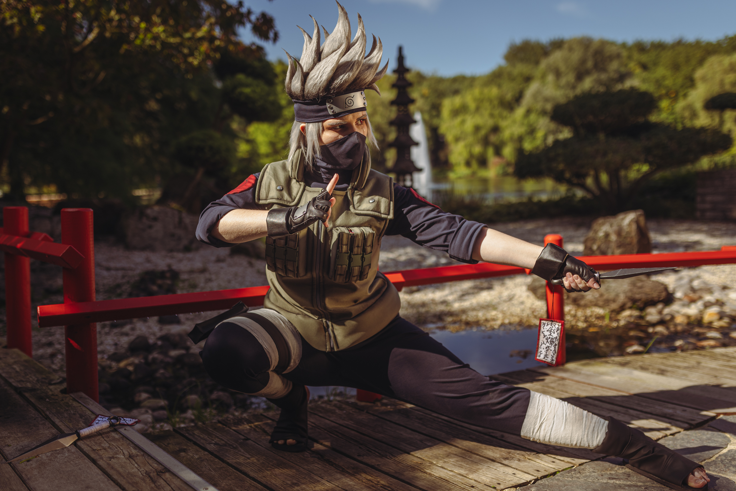 Riami Cosplay – Kakashi Jonin Version – Naruto