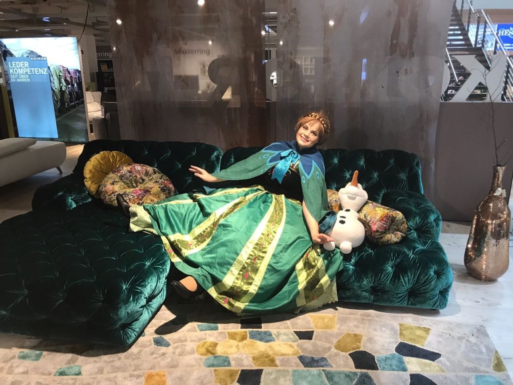 Waspany – Anna von Arendelle Krönungskleid – Disney Die Eiskönigin