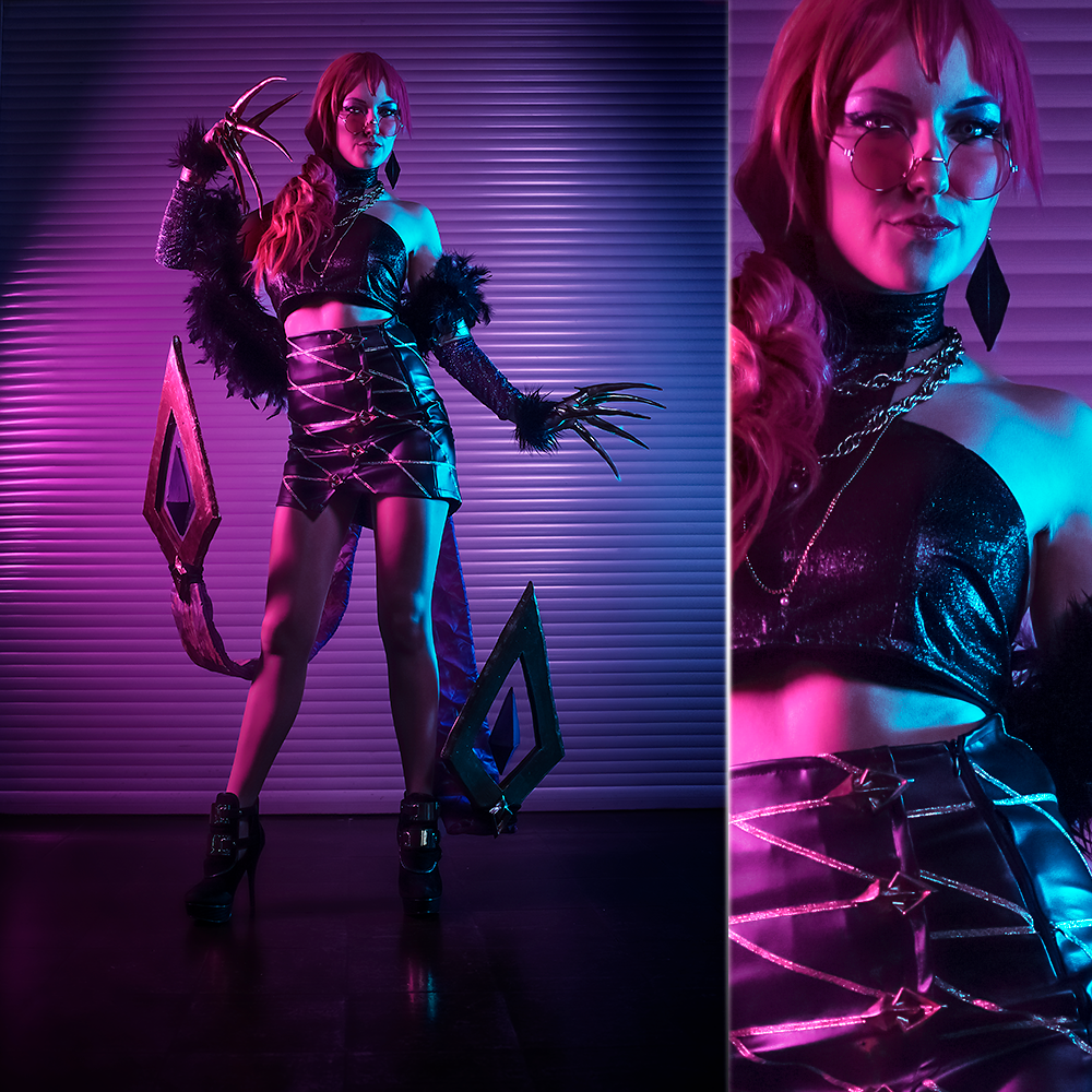 Falcon Cosplay – KDA Evelynn – Leauge of Legends