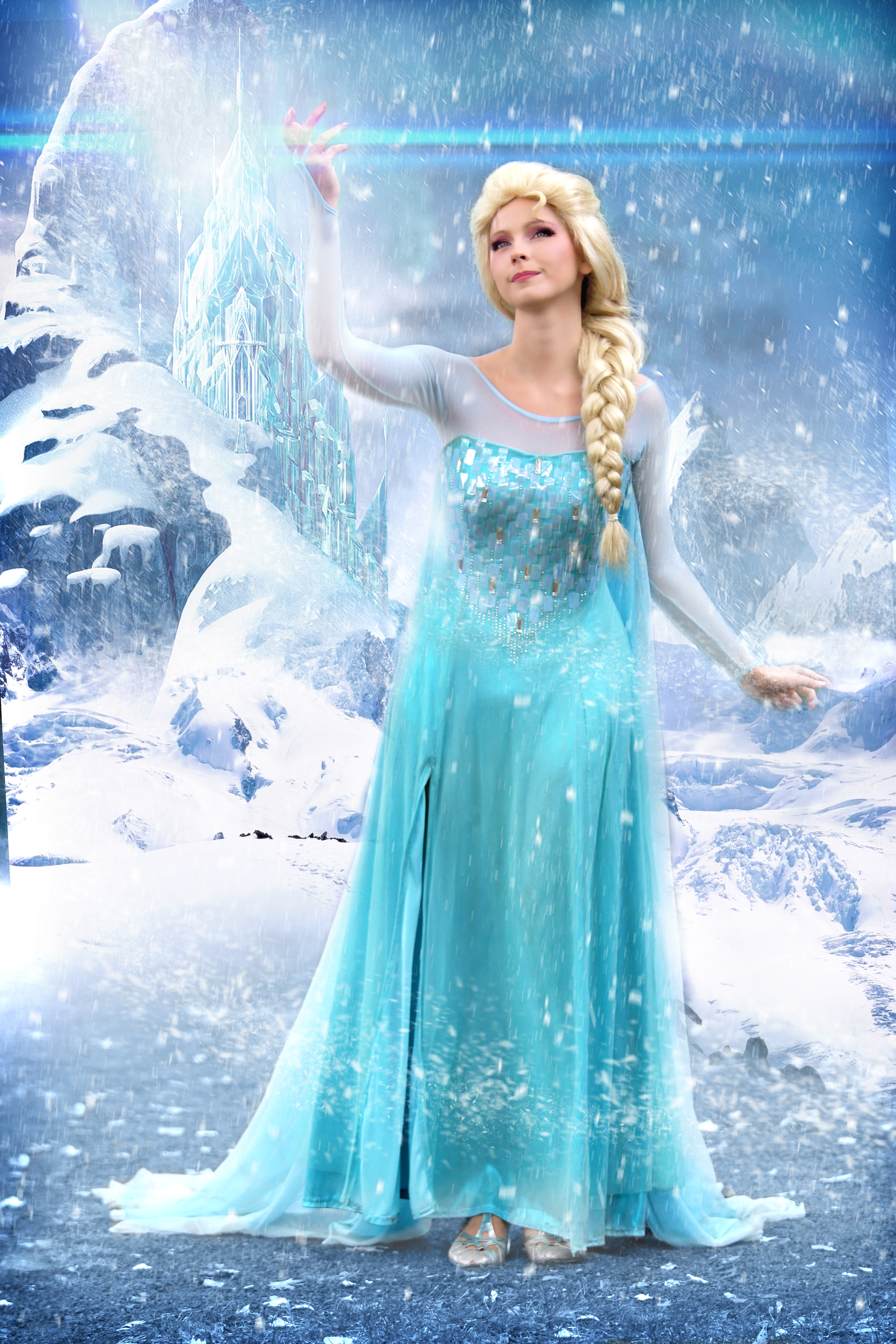Eressea-Sama – Elsa – Eiskleid – Die Eiskönigin – völlig unverfroren