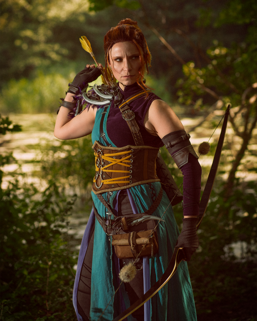 Vintera Cosplay – OC Huntress Aala Heavenstjerna – Eigenkreation