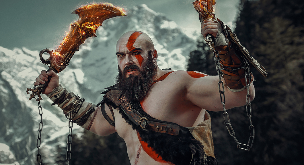 Kes Cosplay – Kratos – God of War
