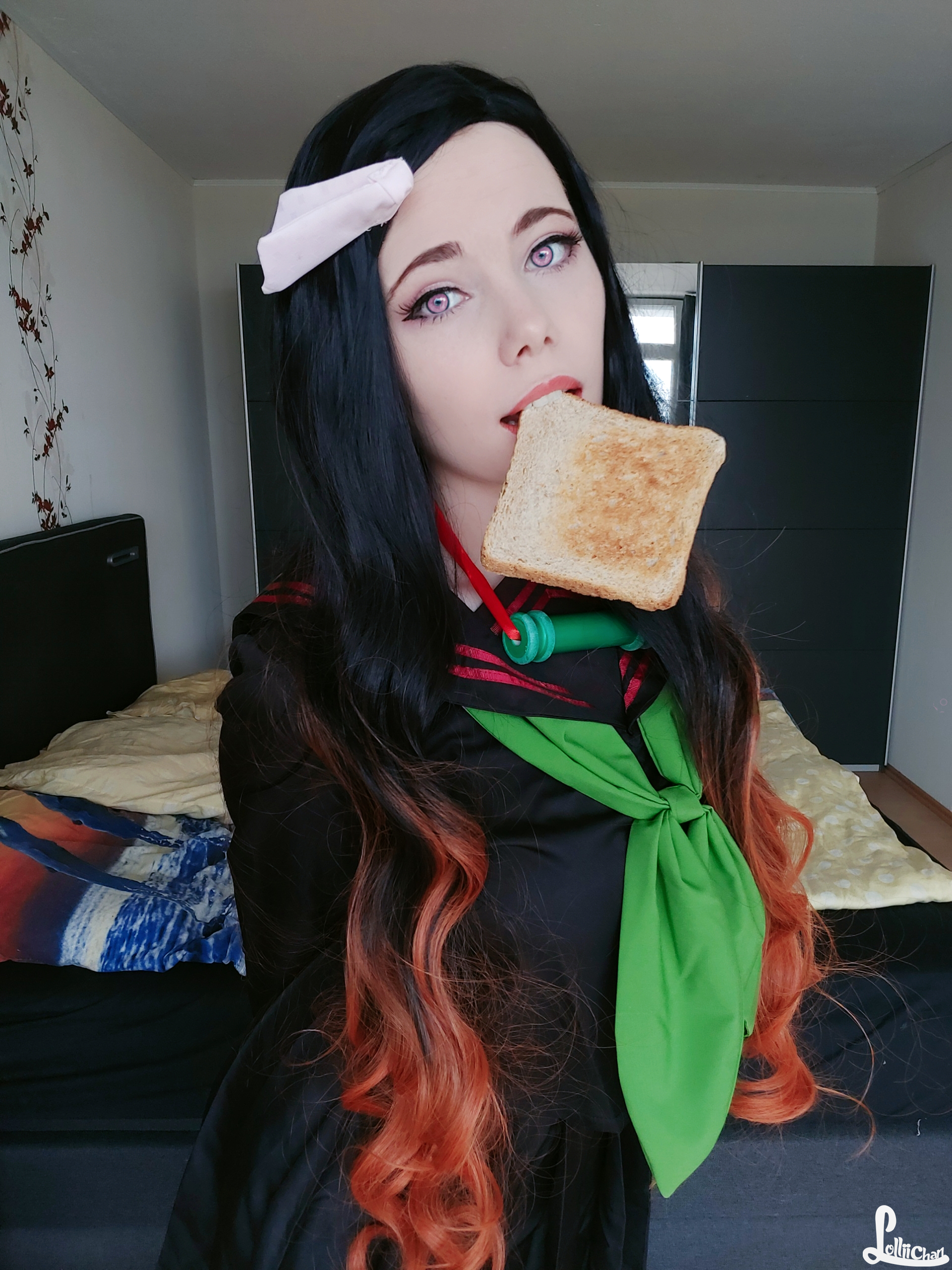 Lolliichan – Nezuko Schulmädchen 2 – Demon Slayer – Kimetsu no Yaiba