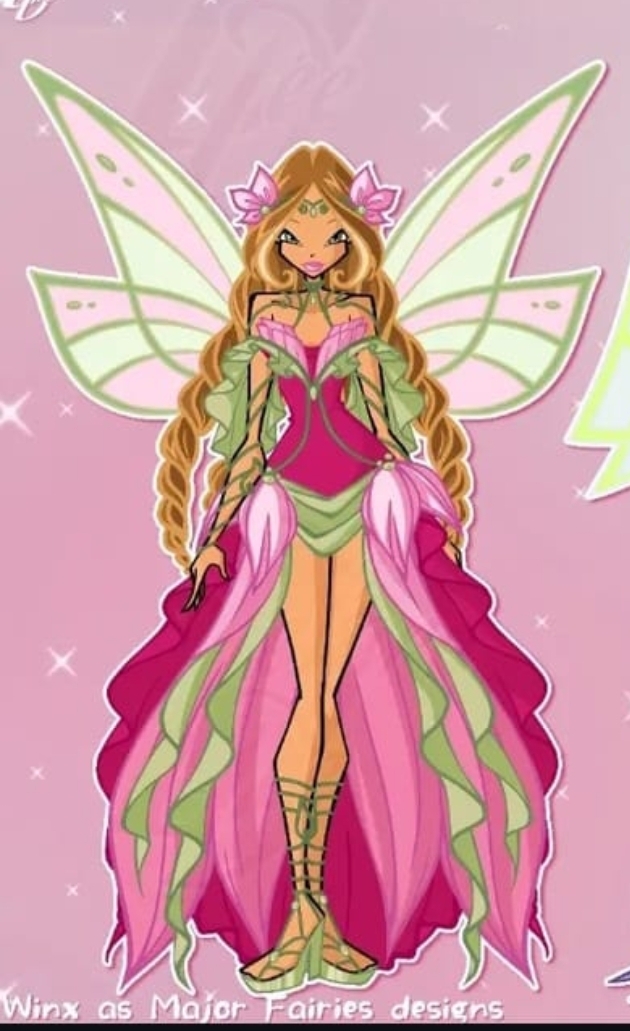 Toru – Flora Fanart – Winx Artwork by Delara Dee