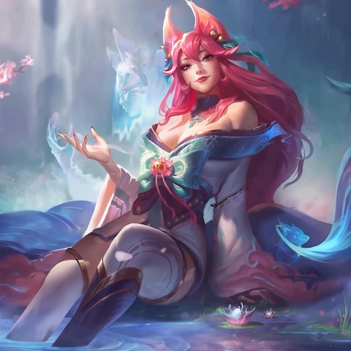 Marie Sändig – Spirit Blossom Ahri pink – League of Legends