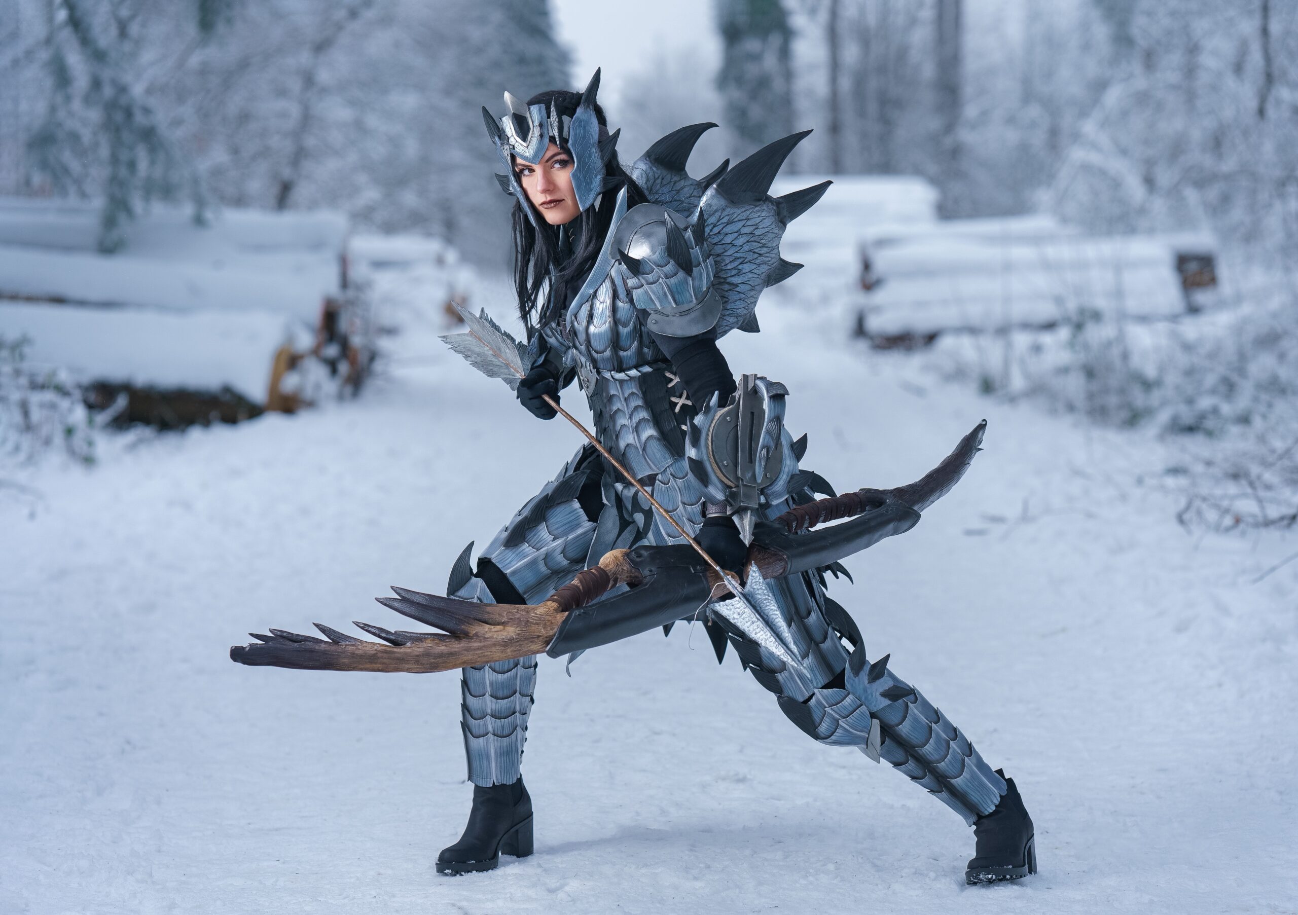 Capericorn_cosplay – Silver Rathalos Rüstung – Monster Hunter World